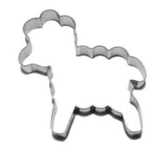 Vykrajovátko - Ovečka, 4,7x4,6,v.1,6cm