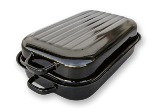 Dvojpekáč 35cm/372 STANDARD-vroubkované dno