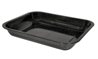 Plech 37,5x30x5cm smalt 2.j. na pečení