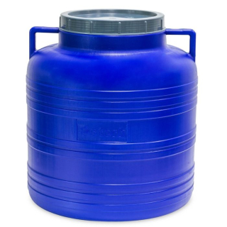 Konev 60l širokohrdlá STERK 9655, atest, modrá/bílá (1ks)