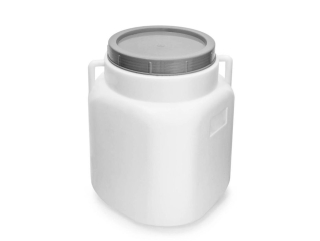 Konev 30l širokohrdlá STERK, čtvercová, atest, bílá