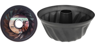 Bábovka d24cm, plechová antiadhezní