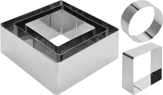 Forma na přílohy-3ks set, kov