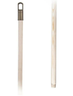 Hůl 120cm x d30mm, LUX hrubý závit, násada dřevěná