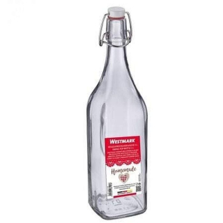 Láhev 1,00l hran.WESTMARK, patent.uz., sklo