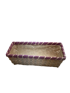 Truhlík 30x13x10cm RATAN, přírodní dýha