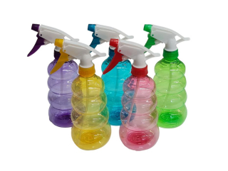 Rozprašovač 0,5l HOUSENKA, MIX barev, transparentní plast