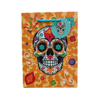 Taška dárková M, LEBKA Mexiko, 23x17x 9cm, papír
