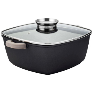 Pekáč 28x28x16cm FUNTZIO, 6,3l, nepřilnavý povrch, indukce