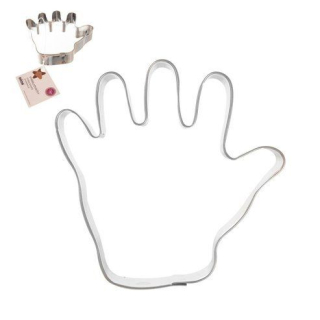 Vykrajovátko 7x7cm RUKA, nerezové