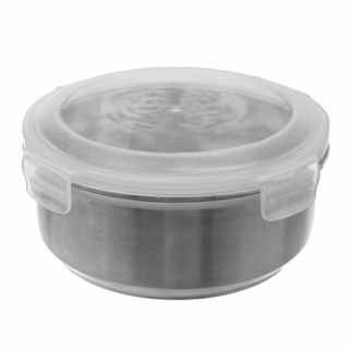 Dóza 1,2l NR, d16x6,5cm, patentní víčko-plast