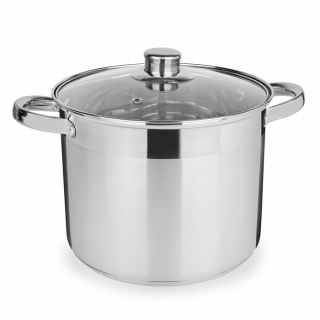 Hrnec d18x16cm+PO sklo, ( 4,0l) GASTRO PROSTY, indukce, NR
