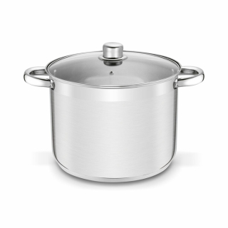 Hrnec d26x20cm+PO sklo, (10,0l) GASTRO PROSTY, indukce, NR