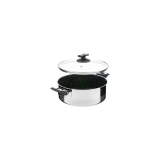 Rendlík+PO d26cm, CERAMMAX PRO COMF., 4,5l černý granit, NR