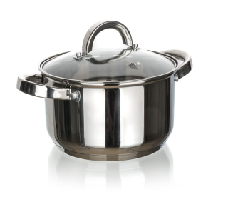 Hrnec+PO d20cm, 3,6l CUISINO, NR/sklo