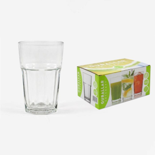 Sklen.6ks 300ml ARAS d7, v.12,0cm - long drink FA