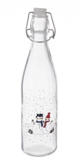 Láhev 0,52l SNĚHULÁK patentní uzávěr, sklo