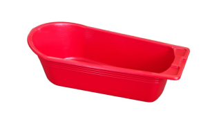 Vanička 91x48x26,7cm ČERVENÁ, plast