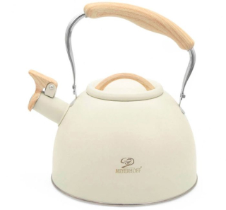 čajník 2,5l MH-4415W, víčko, béž., im.dřeva rukojeť, NR