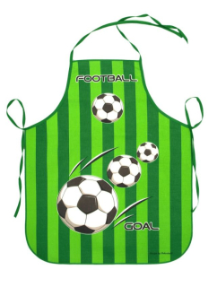 Zástěra FOTBAL-Góól J501 zelená dětská 73x60cm