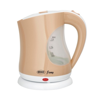 Konvice var. 1,0l B-4975 JENY, béžová, 2000W, BRAVO