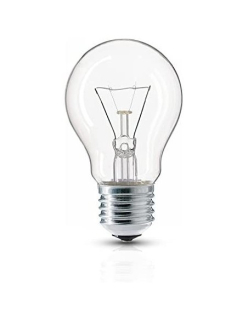 žárovka 40W E27 čirá-kulatá, velký závit (min.obj.10ks)