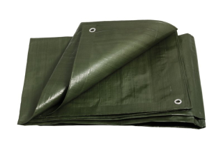 PE plachta zakrývací 4x6m 100g/m2 zelená