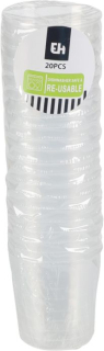 Panák 30ml-20ks-TRANSPARENTNÍ, plast