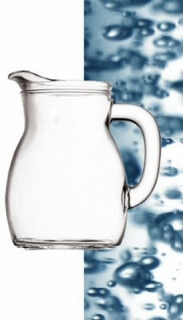 Džbán 1,00l BISTROT sklo, měrka