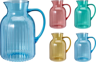 Džbán 2,0l, AKRYLON, 4barvy, plast