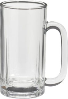 Sklen. 550ml, 1ks, bez cejchu, ucho, pivo