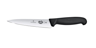 Nůž 15cm ostří, kuch., FIBROX, protiskl. VICTORINOX, černý