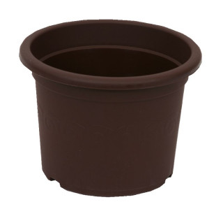 Obal na květináč NARCIS Ø 30 cm, čokoládový