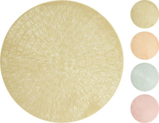Kulaté plastové prostírání Ø 38 cm, 4 barvy