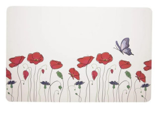 Prostírání VLČÍ MÁKY 43 × 28 cm, plast