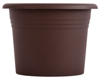 Obal na květináč NARCIS Ø 60 cm, čokoládový