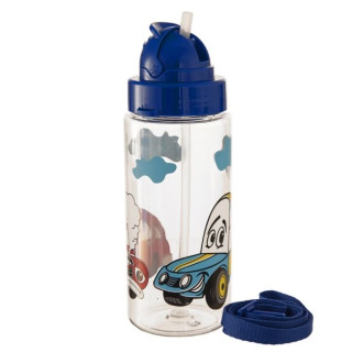 Láhev s brčkem AUTO 0,5 l, plast TRITAN