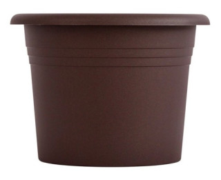 Obal na květináč NARCIS Ø 21 cm, čokoládový