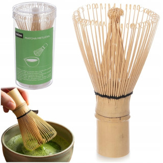 Metlička na matcha čaj Ø 6 × 10,5 cm, bambus