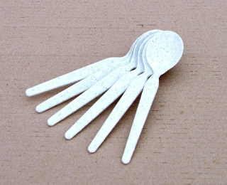 Lžíce 6ks turistická 16,5cm, plast