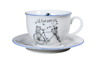 Šapo OLGA Pánské kolo 500 ml, porcelán