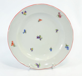 Mělký talíř RAK. HÁZENKA Ø 24 cm, porcelán