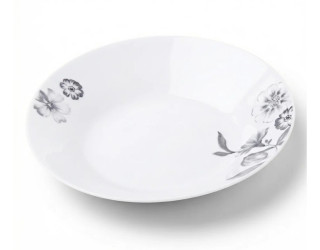 Hluboký talíř SUSANNE Ø 23 cm, květiny, porcelán