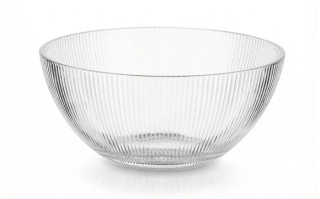 Mísa ANASTAZJA 2 l, Ø 21 cm, vroubkované sklo