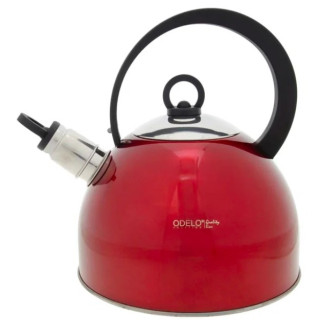 Čajník MIRON 2,5 l, červený, nerez