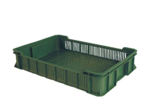 Přepravka 60x40x11,6cm OZN-REG, ČERNÁ, 10kg