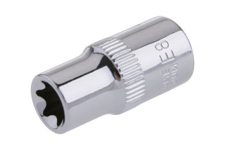 Hlavice FESTA TORX CrV 1/4" E8 (D)