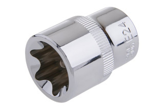 Hlavice FESTA TORX CrV 1/2" E24 (D)