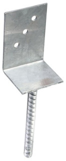 Patka sloupku L 80x90x130mm tl. 4mm trn 20x200m ZN