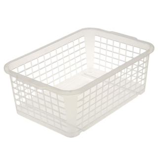 Košík 30x20x10cm, transparentní plast